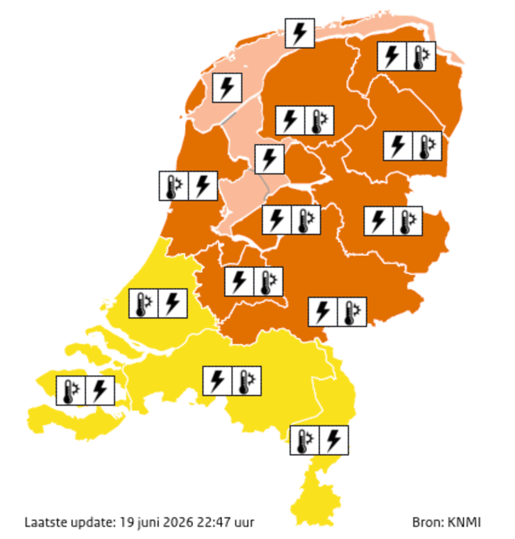 KNMI Waarschuwing